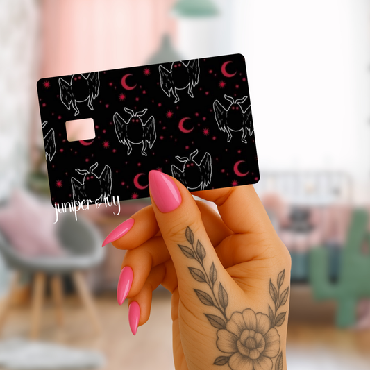 Mothman credit card skin