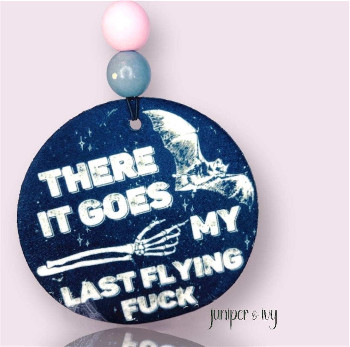 There it goes, my last flying fuck air freshener