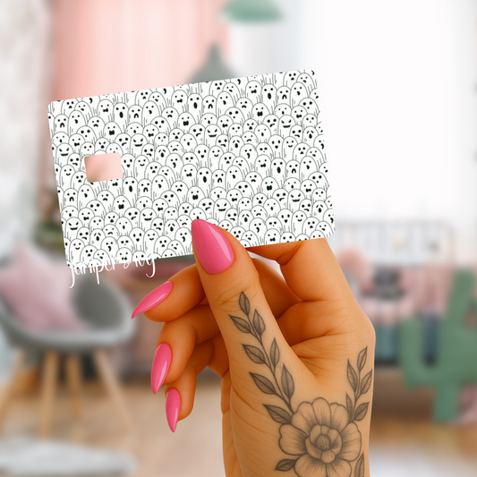 Ghosts credit card skin