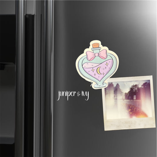 Potion bottle magnet