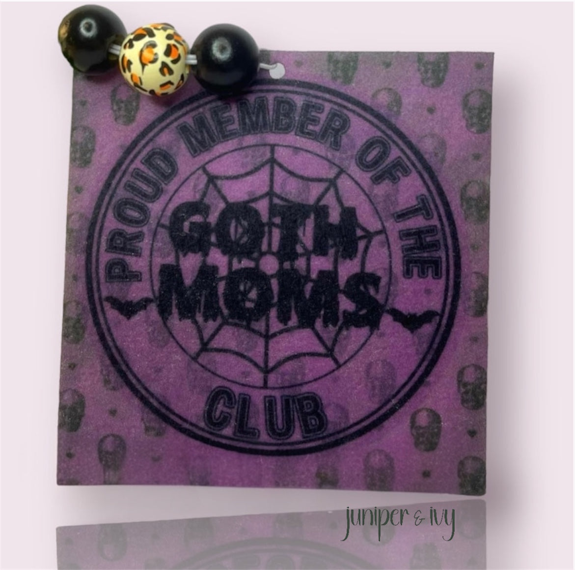 Goth moms club air freshener