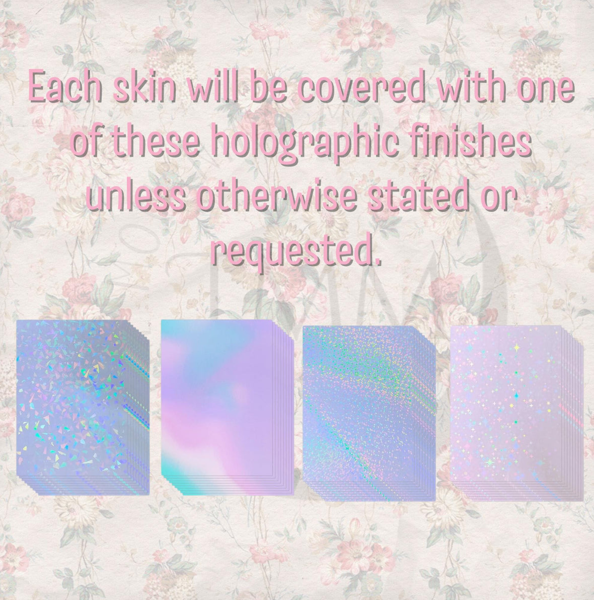 Pink bows and stripes credit card skin