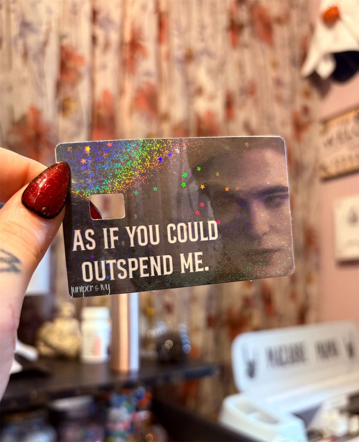 As if you could outspend me credit card skin