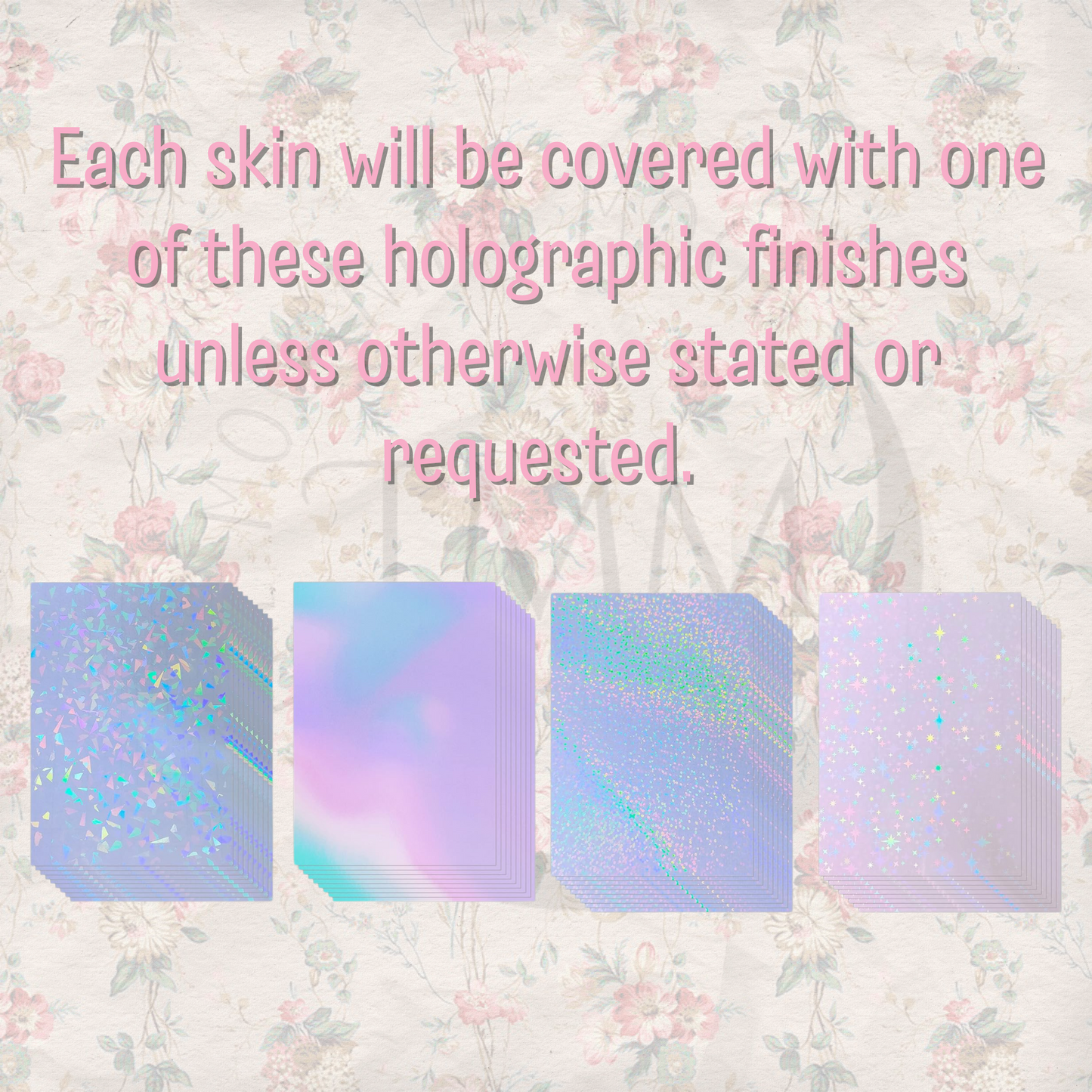 Celestial credit card skin