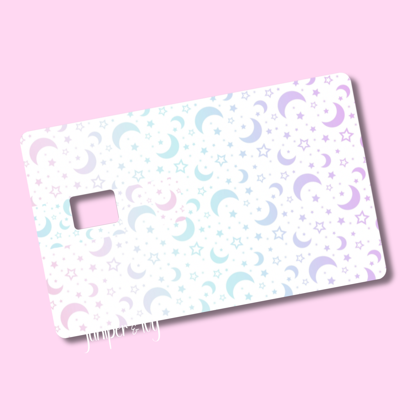 Crescent moons credit card skin out