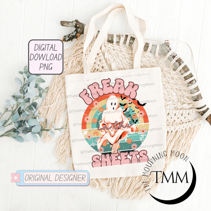 Freak in the sheets png digital download