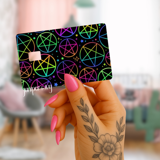 Pentagram credit card skin