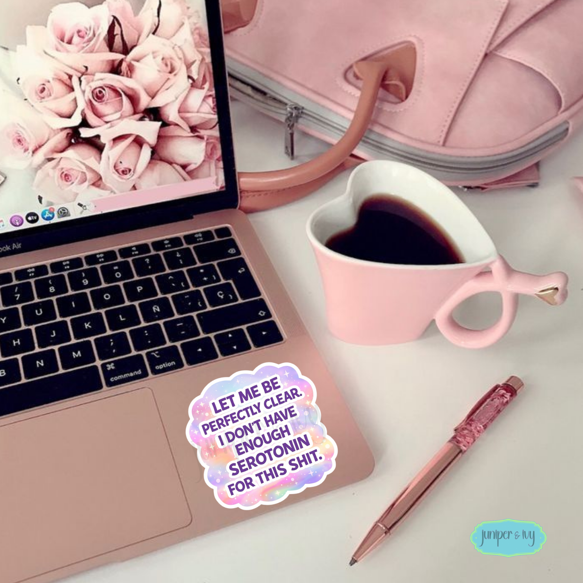 Not enough serotonin for this sticker
