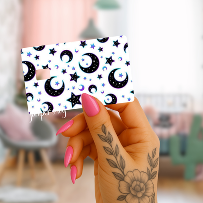 Crescent moons credit card skin