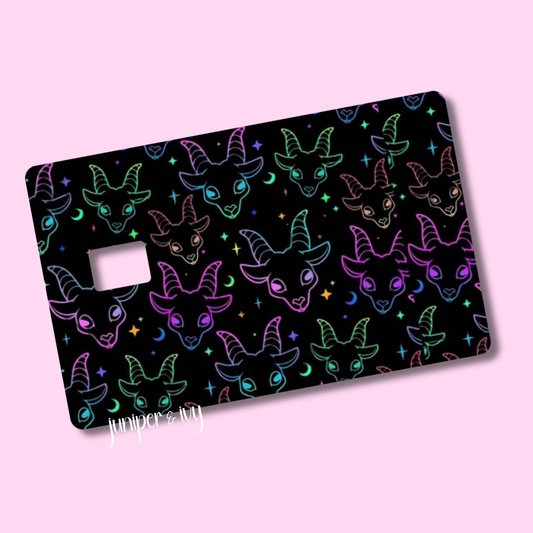 Baphomet credit card skin