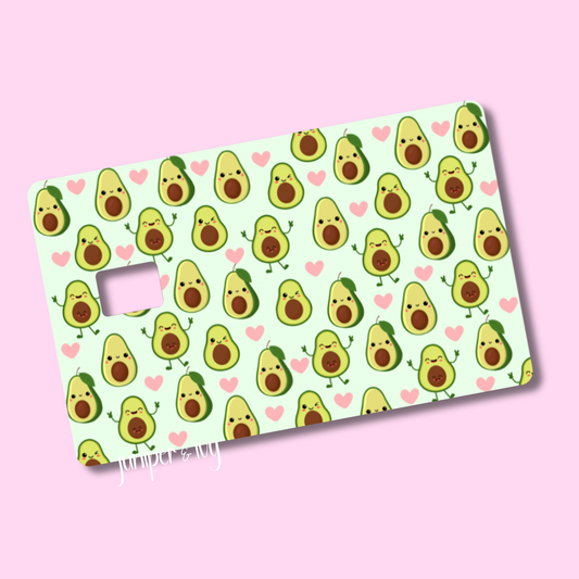 Avocado credit card skin