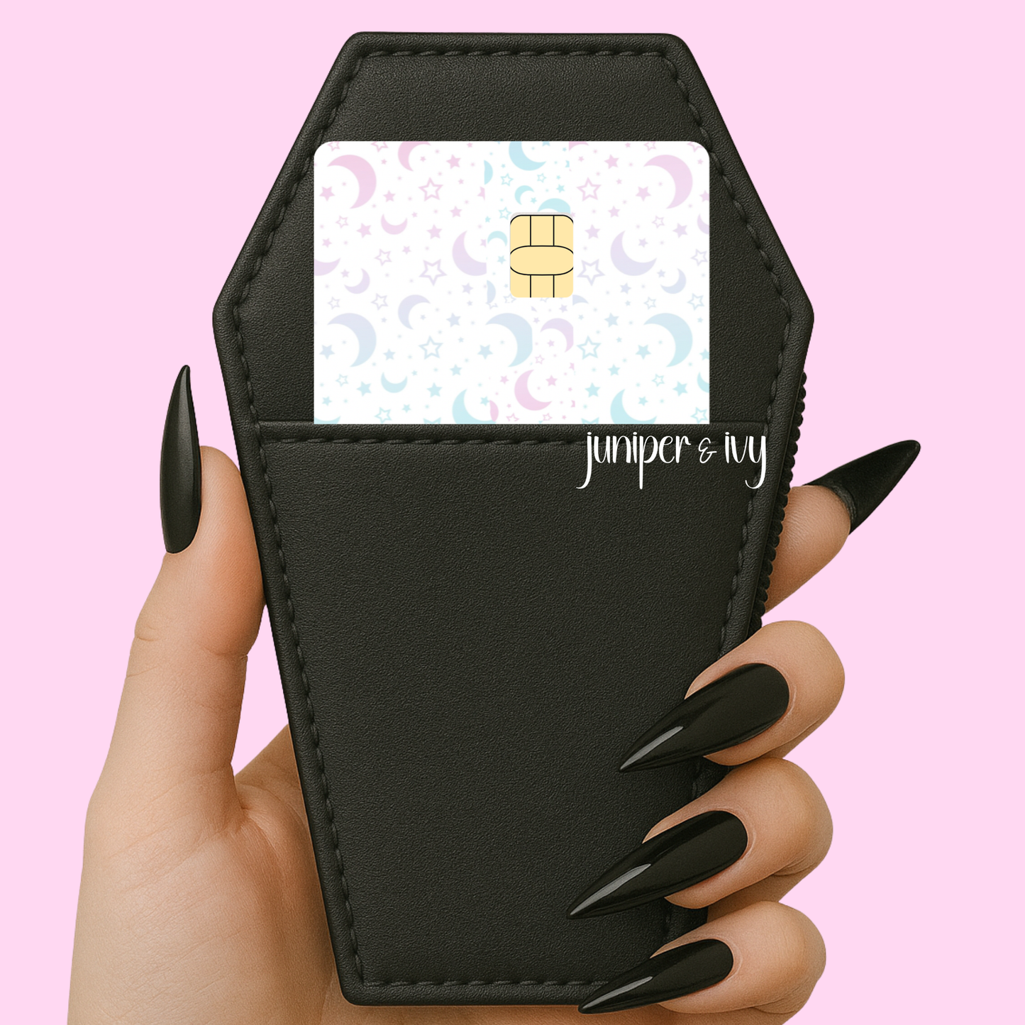 Crescent moons credit card skin out