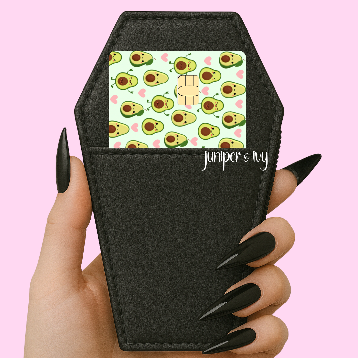 Avocado credit card skin