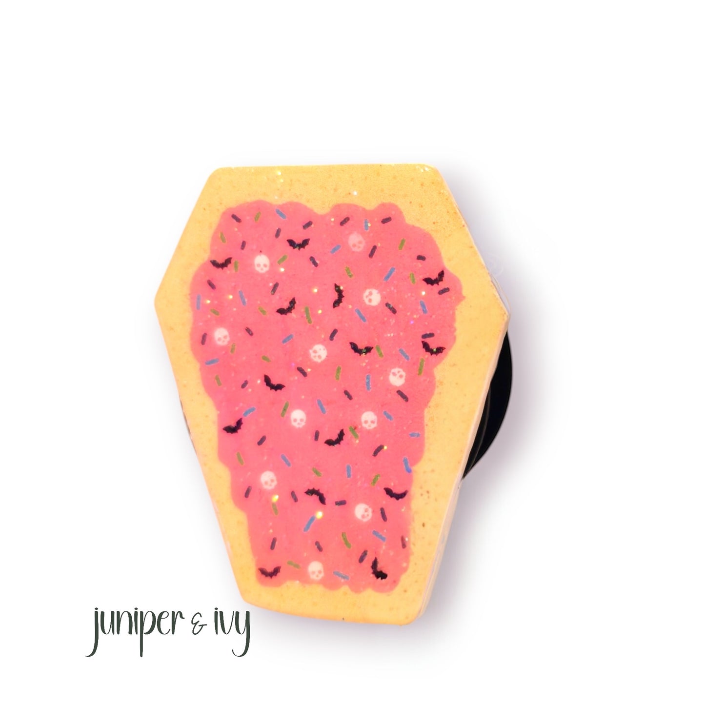 Coffin poptart phone grip