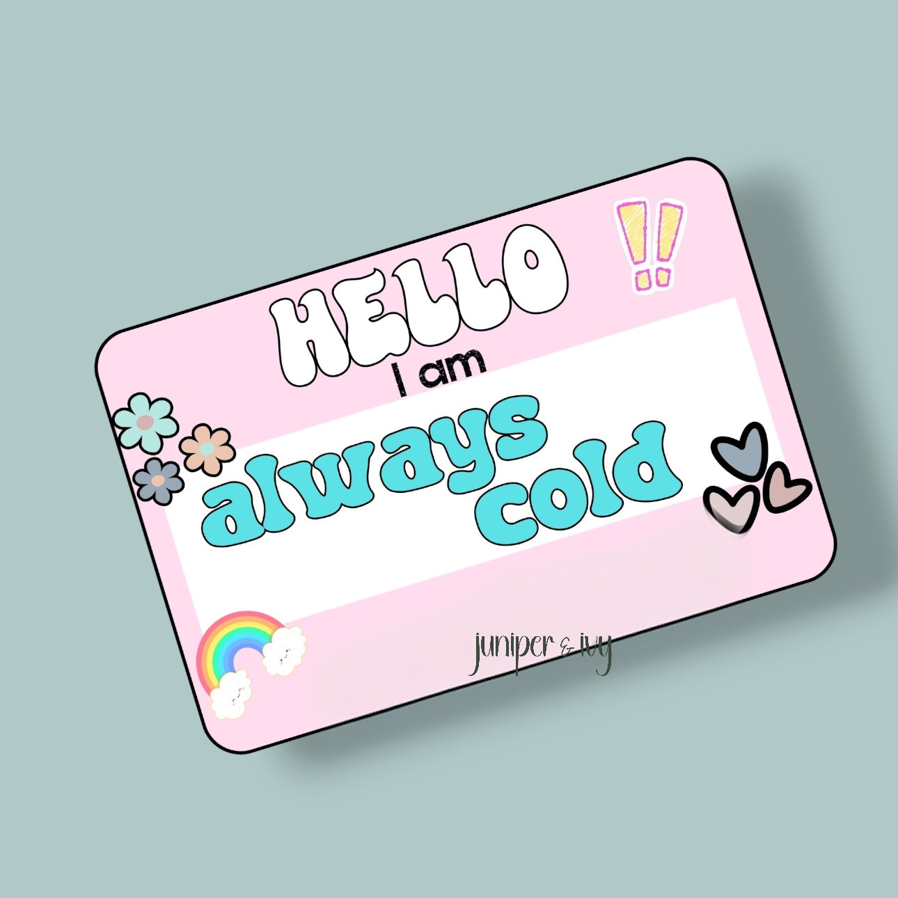 Always cold sticker
