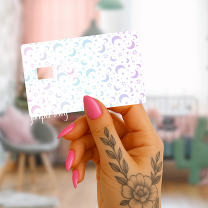 Crescent moons credit card skin out