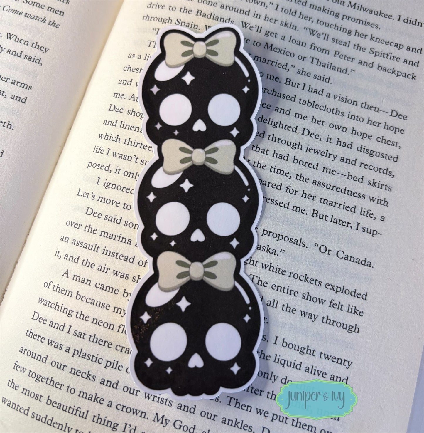 Skull Bookmark