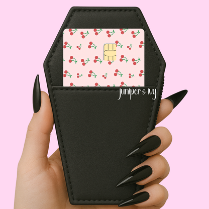 Cherries credit card skin
