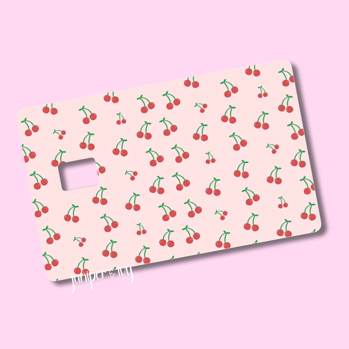 Cherries credit card skin