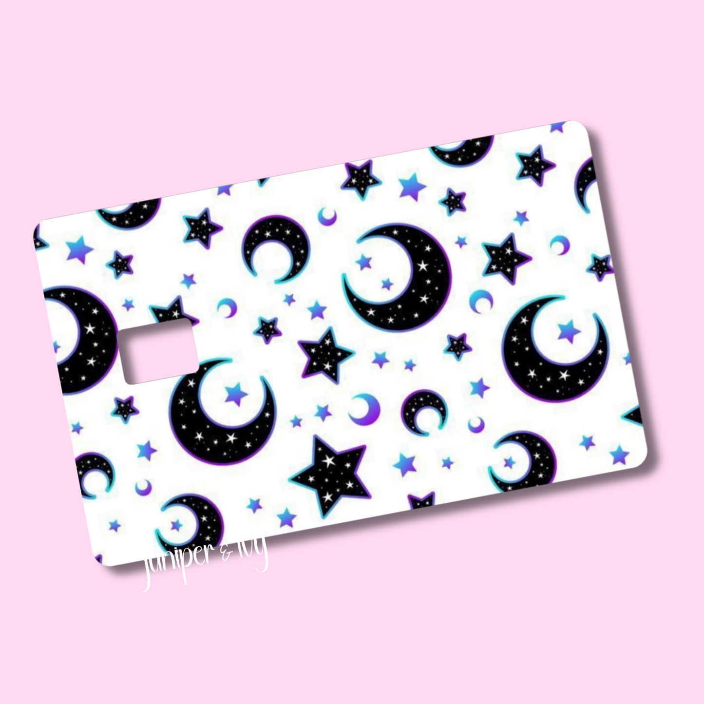 Crescent moons credit card skin