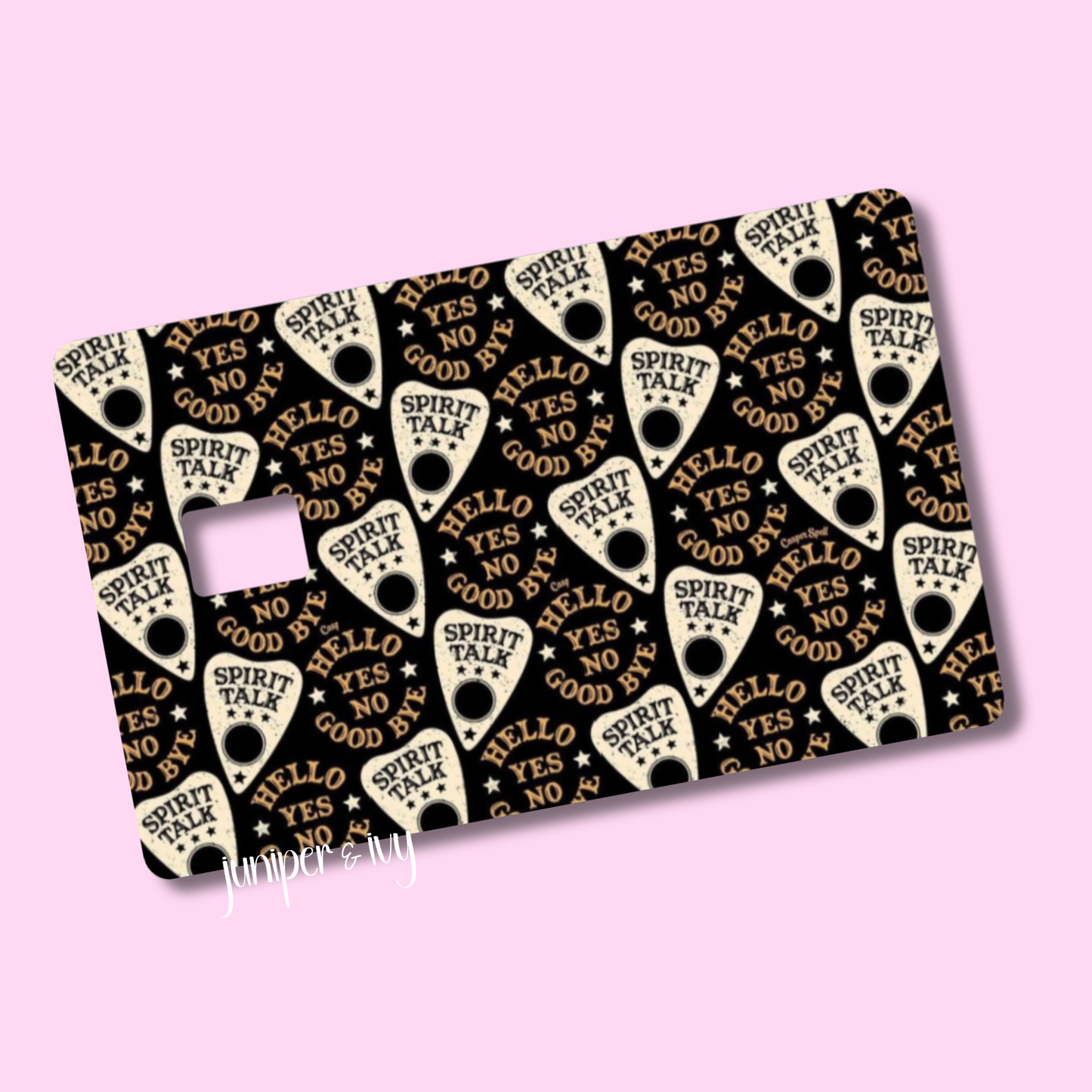 Ouija credit card skin
