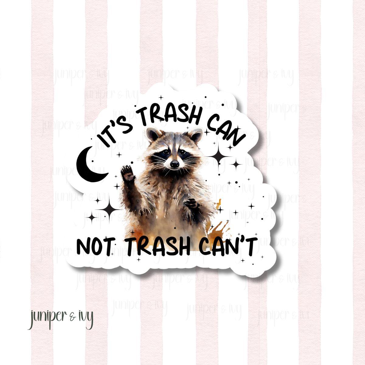 It’s trash can sticker