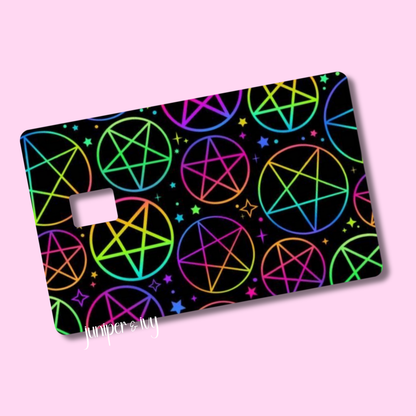 Pentagram credit card skin