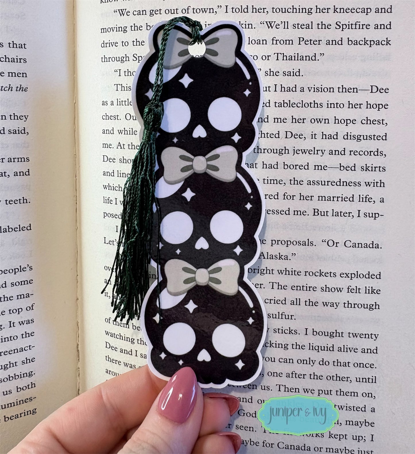 Skull Bookmark