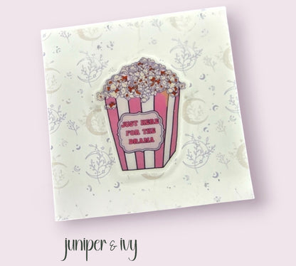 Just here for the drama pin
