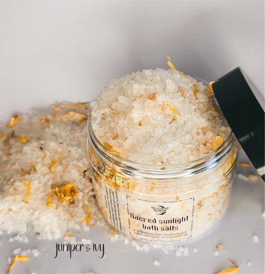 Sacred sunlight bath salts