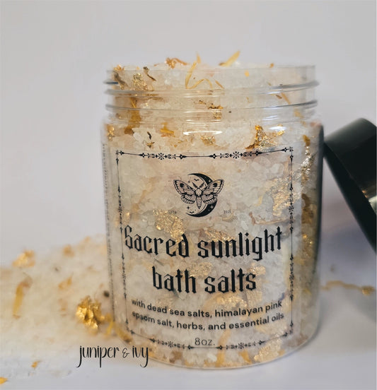 Sacred sunlight bath salts