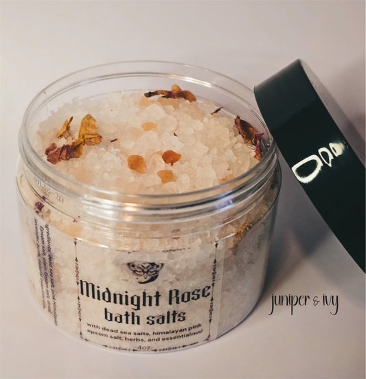 Midnight rose bath salts
