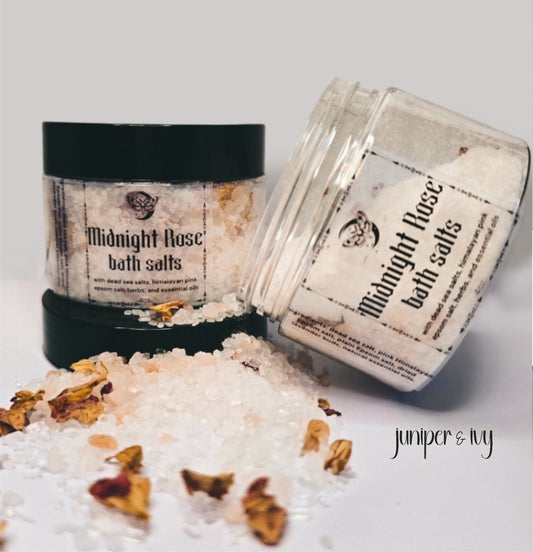Midnight rose bath salts