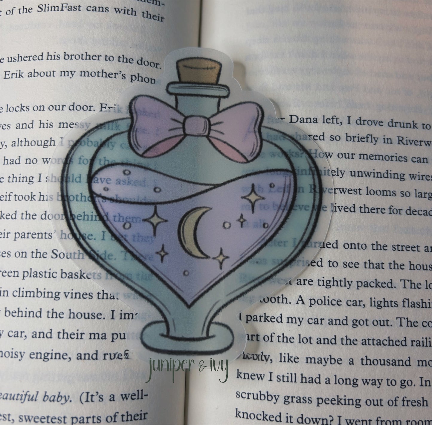 Potion bottle bookmark