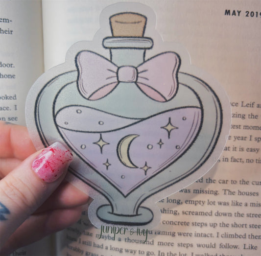 Potion bottle bookmark