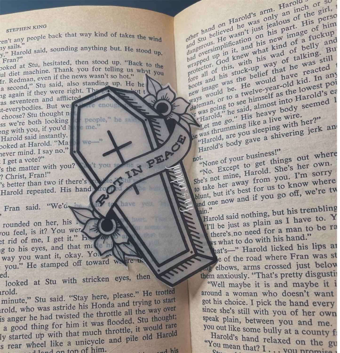 Rot in peace bookmark