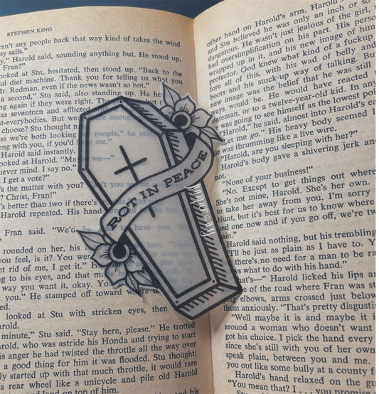 Rot in peace bookmark