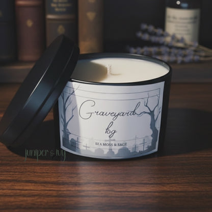 Graveyard fog candle