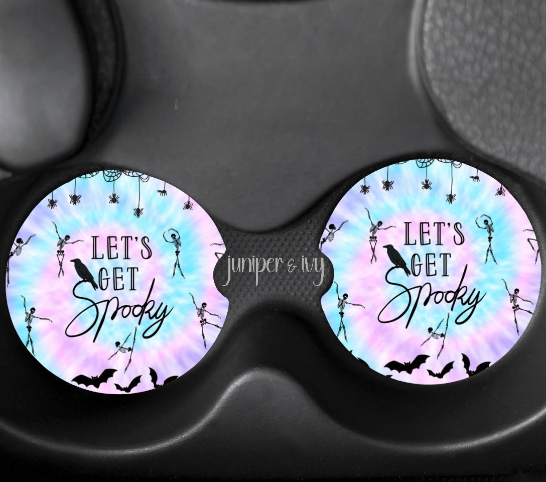 Let’s get spooky car coasters