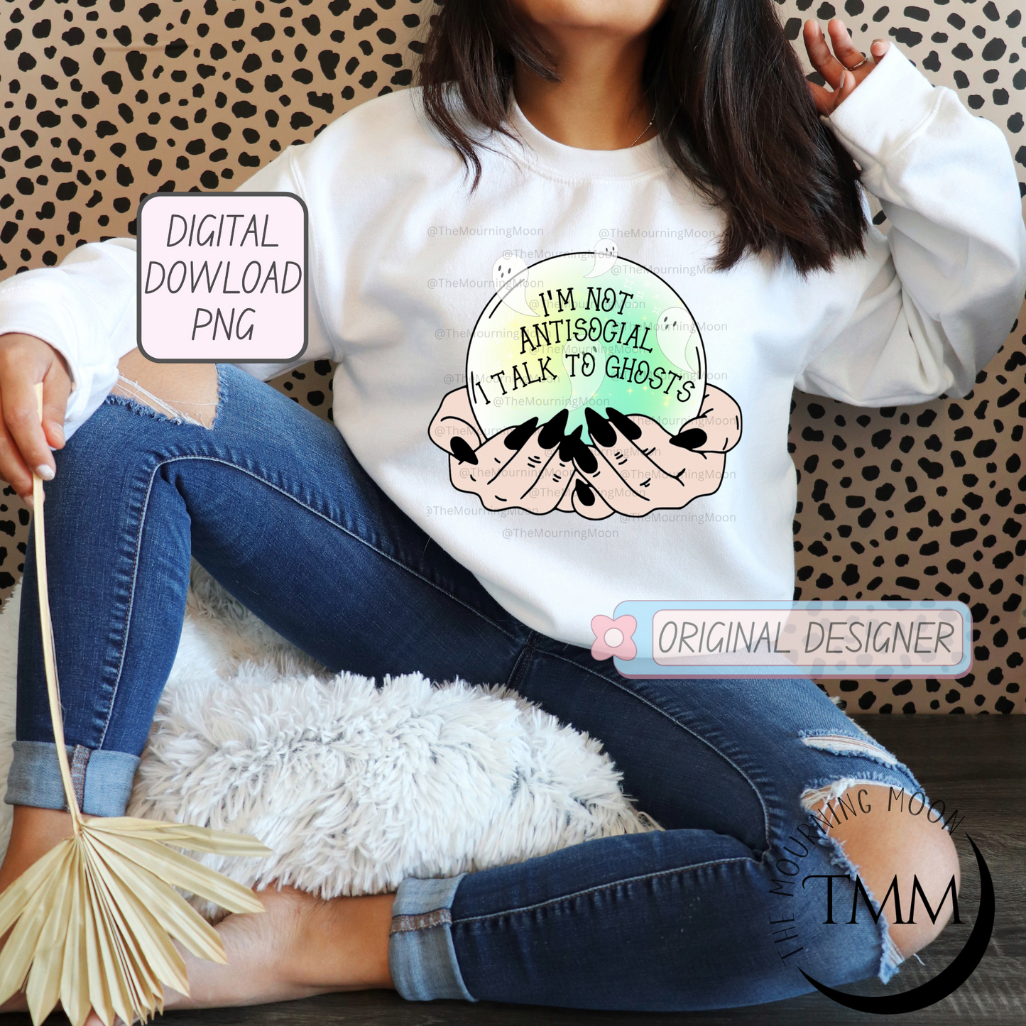 I’m not antisocial png digital download