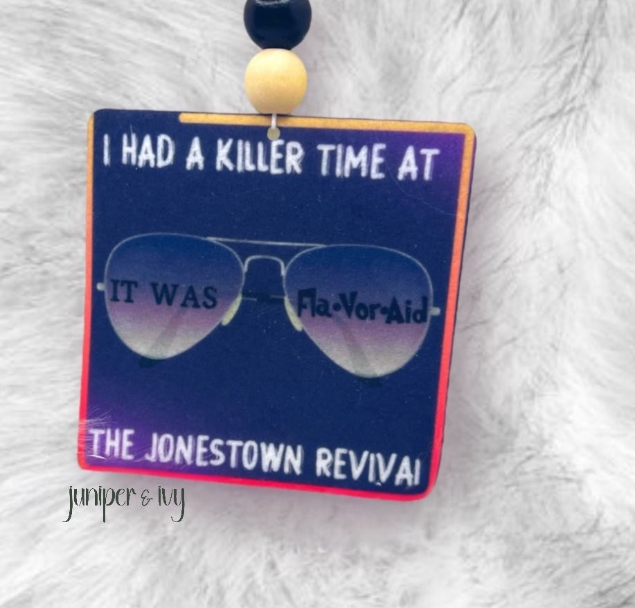 Jonestown revival air freshener