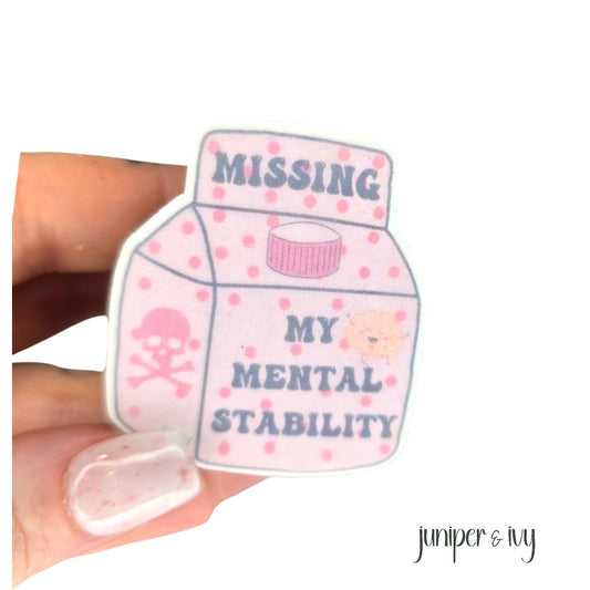 Missing milk carton phone grip