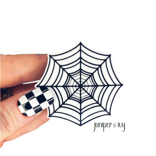 Spider web shaped phone grip