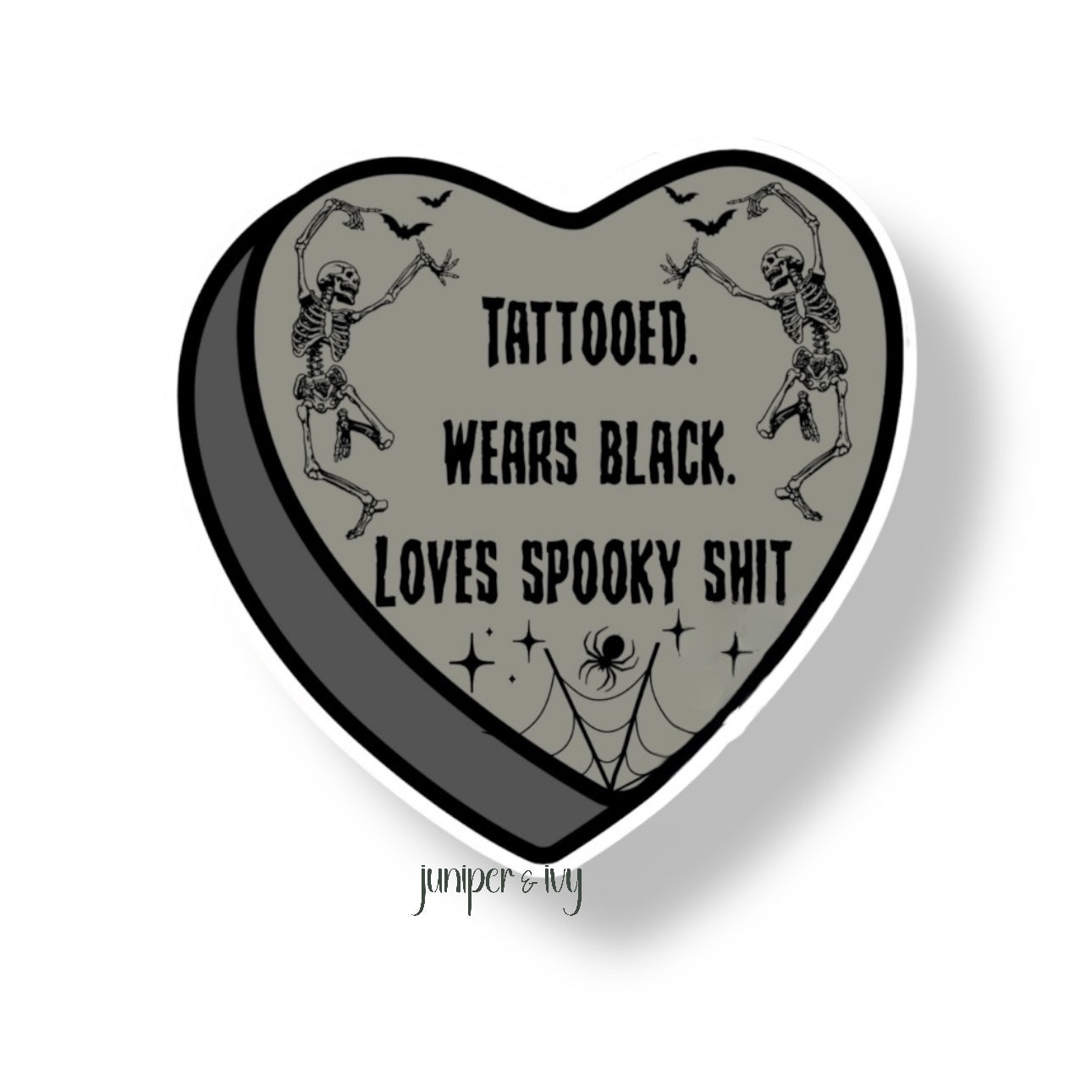 Love spooky shit sticker