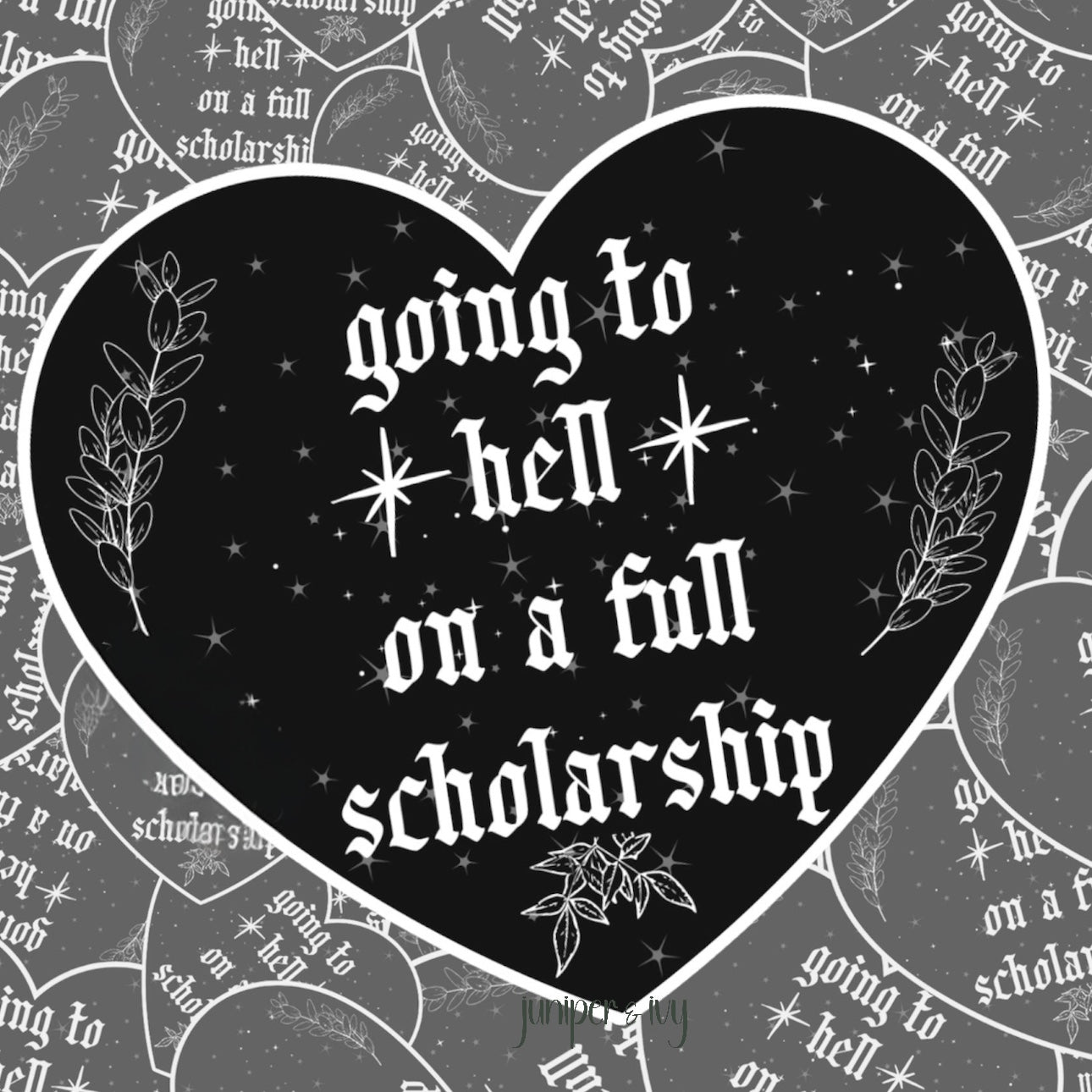 Going to hell sticker