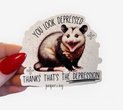 Thanks it’s the depression sticker