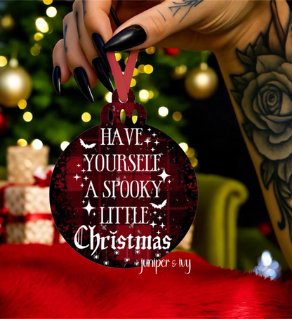 Spooky little Christmas ornament