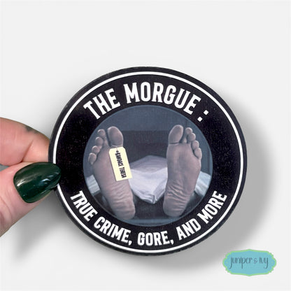 The morgue official group merch sticker