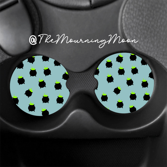 Cauldron Car coasters