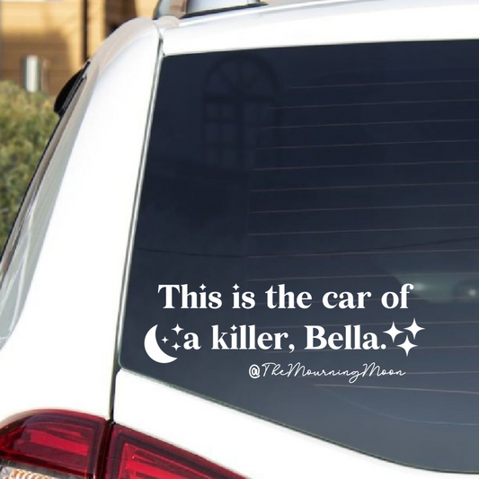 Anxious Drivers Club Sticker | Don’t Honk I’ll Cry Vinyl Decal | Relatable Car Window Humor